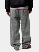 Duck Landon Camo Black Heavy Bleached Jeans
