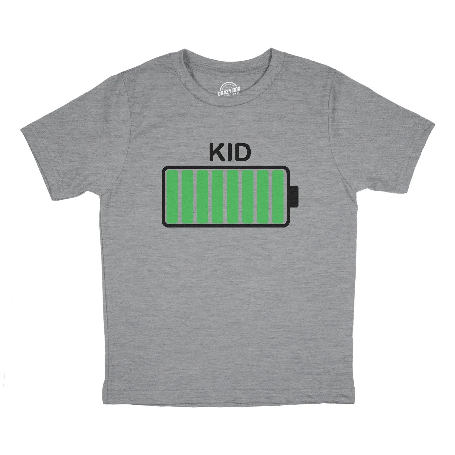 Kid Battery Fully Charged Youth T Shirt Kid Battery Fully Charged Youth T Shirt